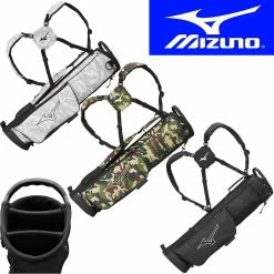 Mizuno Golf Scratch Dual Carry Strap Waterproof Mens Carry Bag 3 Way Divider