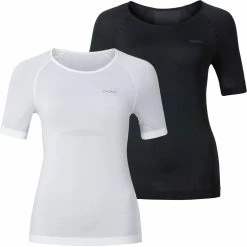 Ladies Odlo Evolution X-Light Short Sleeve Shirt Womens Sports Training Baselayer Top