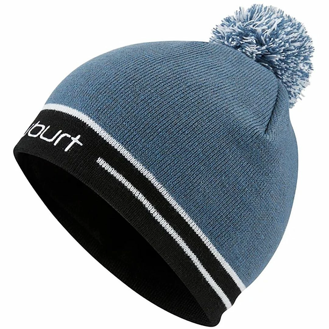 Stuburt Mens Hail Pom Pom Bobble Beanie Thermal Winter Hat Golf Cap - Image 5