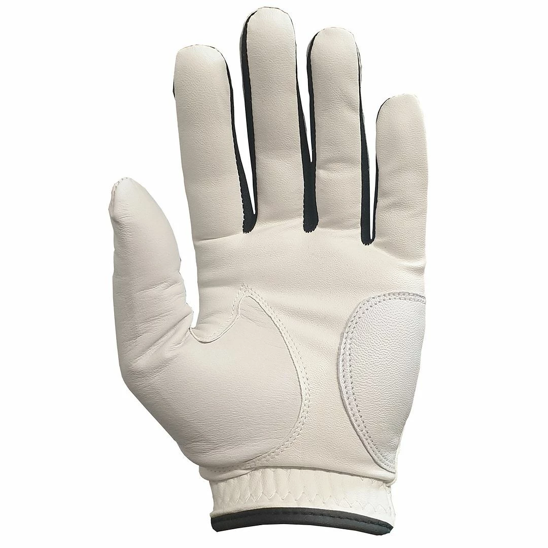 Pack Of 3 All Weather V Logo Soft Cabretta Leather Palm Patch Golf Gloves Left Hand - Image 3