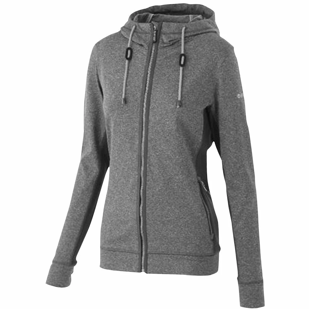 Hi-Tec Ladies Full Zip Jina Slim Fit Fleece Hoody Womens Sports Hoodie Jacket - Image 6