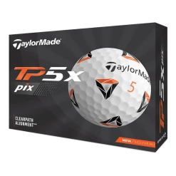 TaylorMade TP5x Pix Golf Balls - Dozen