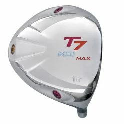 Custom-Built T7 Max MOI Red Triangular Titanium Driver