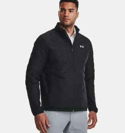 Fairway Golf UK Under Armour Storm ColdGear Reactor Golf Hybrid Jacket- Black