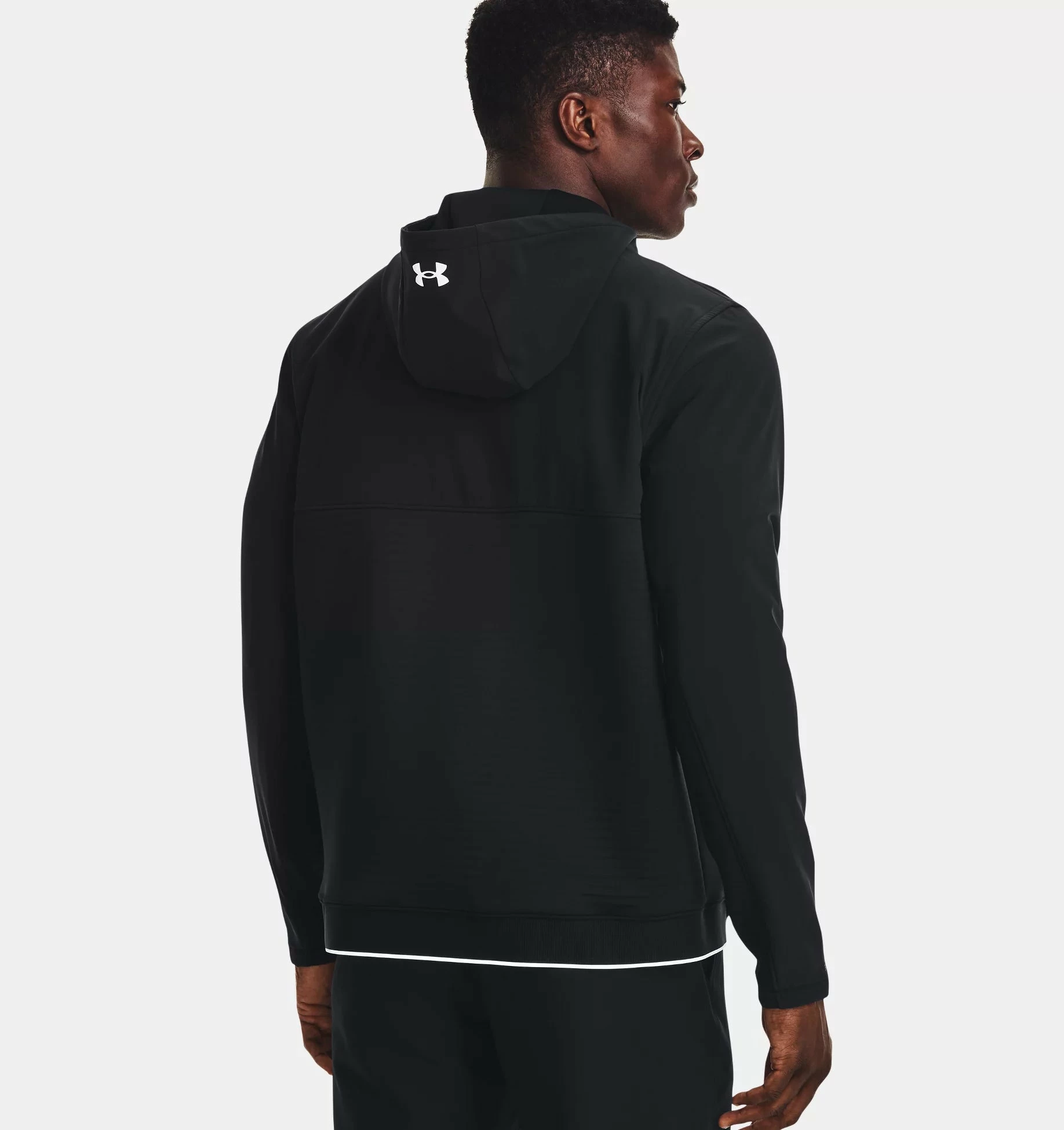 Fairway Golf UK Men's UA Storm Daytona Full-Zip Hooded- Black - Image 2