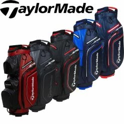 TaylorMade Golf Storm Dry Waterproof Golf Cart Trolley Bag 14 Way Divider
