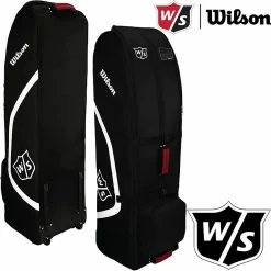 Wilson Staff Golf Mens Padded Travel Cover Wheeled Golf Club Travel Cover Case