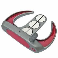 Custom-Built Armada Mallet Putter - Red/Gray