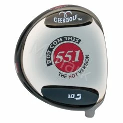 Custom-Built Geek Golf Dot-Com-This 551 Japan Hot Version Titanium Driver - Black