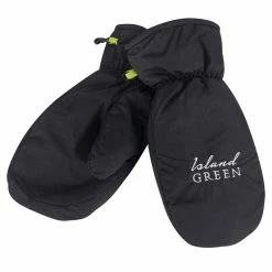 Island Green Fleece Lined Durable Winter Golf Mitts