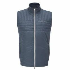 Fairway Golf UK Oscar Jacobson Hodgson Padded Golf Gilet- China Blue