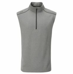 Fairway Golf UK Ping Ramsey Fleece Golf Vest- Ash Marl