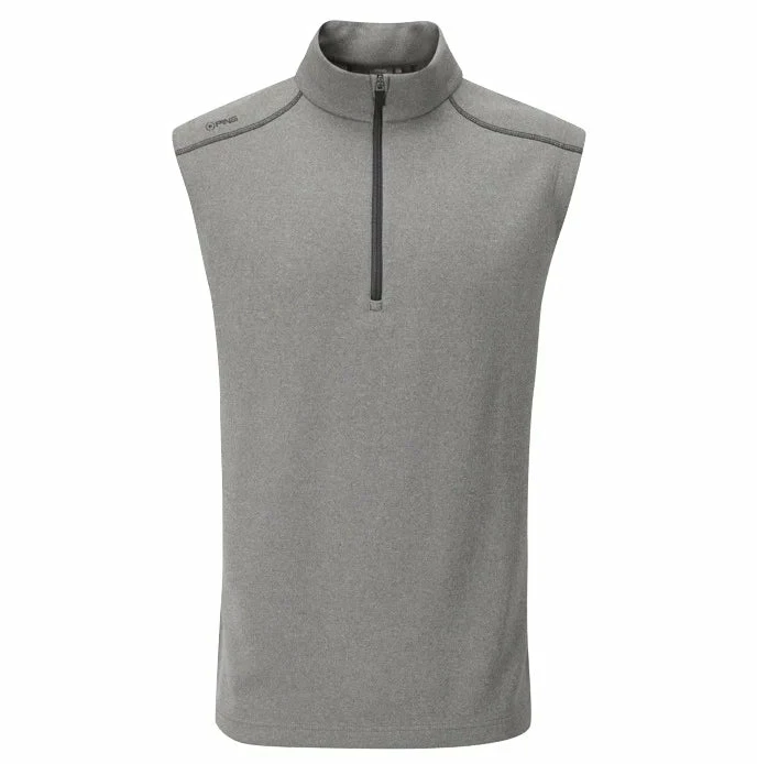 Fairway Golf UK Ping Ramsey Fleece Golf Vest- Ash Marl