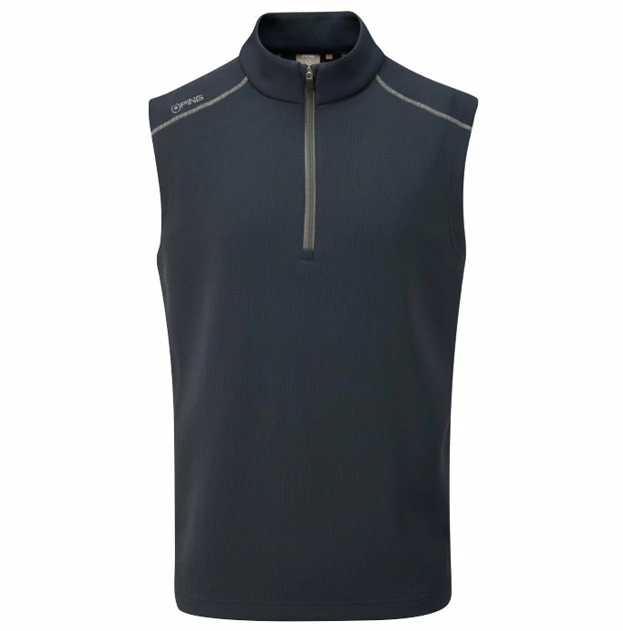 Fairway Golf UK Ping Ramsey Fleece Golf Vest- Navy