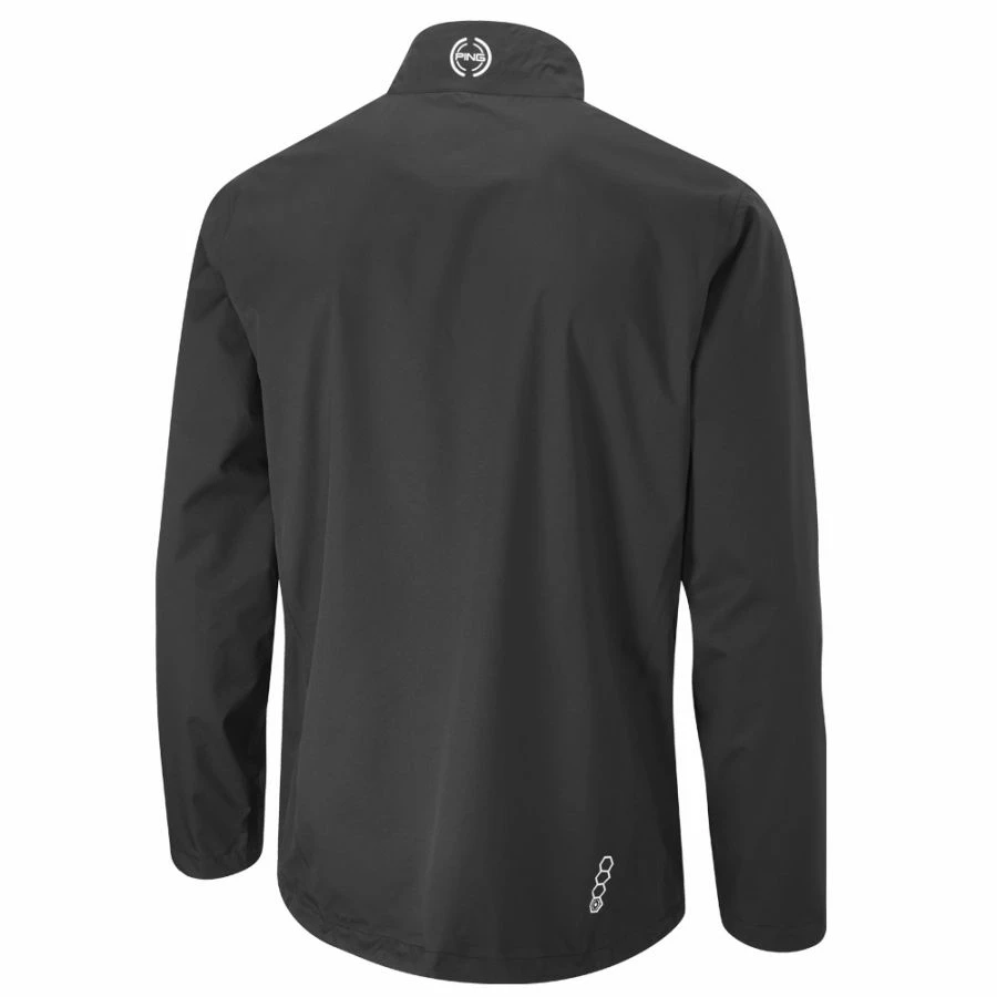 Fairway Golf UK Ping SensorDry 2.5 Graphene Waterproof Golf Jacket- Black - Image 2