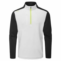 Fairway Golf UK Ping Farrell 1/2 Zip Golf Sweater- White/Black