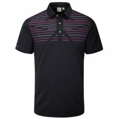 Fairway Golf UK Ping Portman Golf Polo- Navy/Raspberry